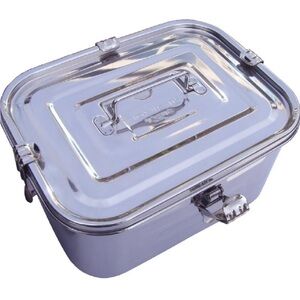 Stainless Steel Rectangular Kimchi Food Storage Container (8L / 271oz / 12")